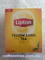 Lipton Yellow Label - чай чорний в пакетиках