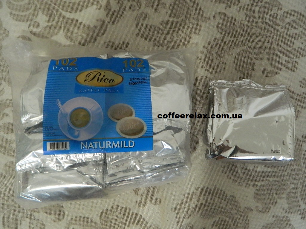 kofe v chaldah k philips senseo 62mm rico naturmild 17 3