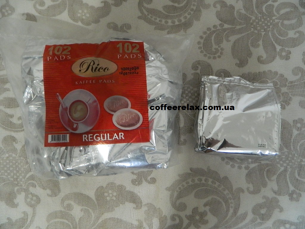 kofe v chaldah k philips senseo 62mm rico regular 17 3